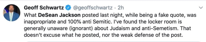 Geoff Schwartz on DeSean Jackson